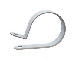 ESSENTRA COMPONENTS 22CC50D1500 Fastener, Screw Mount Cable Clamp, 1.5 ", Nylon 6.6 (Polyamide 6.6), Natural, 0.5 "