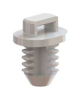 ESSENTRA COMPONENTS FTH-15-01-M Cable Tie Mount, Fir Tree Barb, 7.8 mm, Natural, Nylon 6.6 (Polyamide 6.6), 11.1 mm, 8.3 mm