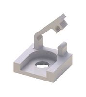 ESSENTRA COMPONENTS MWSLTB-1-19 Fastener, Saddle Clamp, Nylon (Polyamide), Natural, 10.2 mm, 8.9 mm
