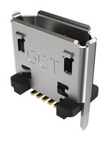 GCT USB3180-30-C USB Connector, Micro USB Type B, USB 2.0, Receptacle, 5 Positions