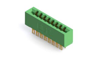 EDAC 305-016-500-501 Card Edge Connector, Dual Side, 1.57 mm, 16 Contacts, Panel Mount, Straight