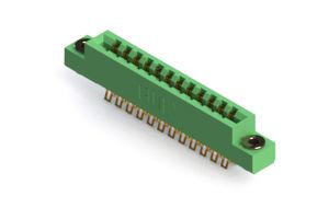 EDAC 305-024-555-203 Card Edge Connector, Dual Side, 1.57 mm, 24 Contacts, Panel Mount, Straight