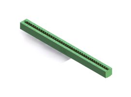 EDAC 306-040-520-101 Card Edge Connector, Single Side, 1.57 mm, 40 Contacts, Through Hole Mount, Straight