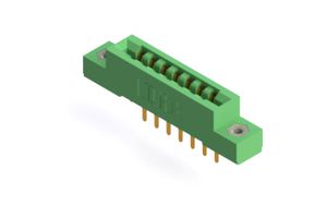 EDAC 307-007-527-108 Card Edge Connector, Single Side, 1.57 mm, 7 Contacts, Through Hole Mount, Straight