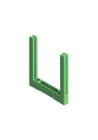EDAC 307-007-557-158 Card Edge Connector, Single Side, 1.57 mm, 7 Contacts, Through Hole Mount, Right Angle