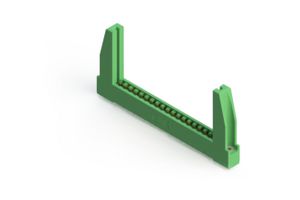 EDAC 307-019-557-178 Card Edge Connector, Single Side, 1.57 mm, 19 Contacts, Through Hole Mount, Right Angle
