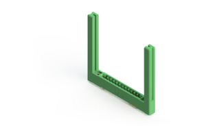 EDAC 307-024-500-258 Card Edge Connector, Dual Side, 1.57 mm, 24 Contacts, Panel Mount, Straight