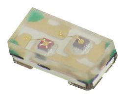 BROADCOM HSMF-C163 LED, Green, Red, SMD, 120 °, Rectangular, R 20mA, G 10mA