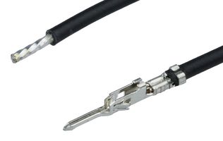 MOLEX 36769-3066 Cable Assembly, 20AWG, Pre-Crimped Lead Micro-Fit+ Pin to Free End, 11.8 ", 300 mm
