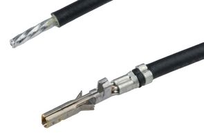 MOLEX 36769-3067 Cable Assembly, 20AWG, Pre-Crimped Lead Micro-Fit+ Socket to Free End, 11.8 ", 300 mm