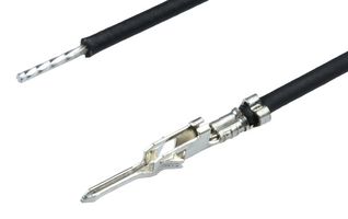 MOLEX 36769-3070 Cable Assembly, 24AWG, Pre-Crimped Lead Micro-Fit+ Pin to Free End, 11.8 ", 300 mm