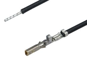 MOLEX 36769-3071 Cable Assembly, 24AWG, Pre-Crimped Lead Micro-Fit+ Socket to Free End, 11.8 ", 300 mm