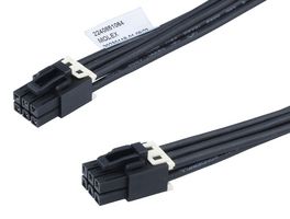 MOLEX 224085-1063 Cable Assembly, Mini-Fit Max Receptacle to Mini-Fit Max Receptacle, 6 Positions, 4.2 mm, 2 Row