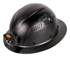 KLEIN TOOLS 60512 Carbon Fiber Hard Hat, Rechargeable Headlamp, Titan, ANSI/ISEA Z89.1-2014/CSA Z94.1-15, K12 Series
