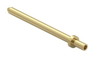 MILL-MAX 3104-2-00-21-00-00-08-0 Turret Solder / Press Mount Terminal, Non Insulated, 1.1 mm, Gold, 15.3 mm, 12.7 mm, 3104 Series