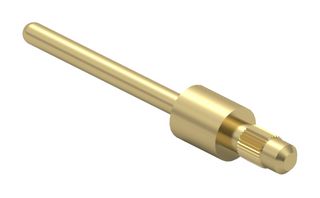MILL-MAX 3155-0-00-21-00-00-03-0 IC & Component Socket, Press Fit, 1 Contacts, PCB Pin, 3155 Series, Phosphor Bronze