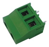 BUCHANAN - TE CONNECTIVITY 796683-2 Wire-To-Board Terminal Block, 5 mm, 2 Positions, 30 AWG, 12 AWG, 3 mm², Screw