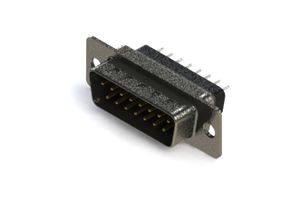 EDAC 627-015-228-041 D Sub Connector, Standard, Plug, 627 Series, 15 Contacts, DA, Solder