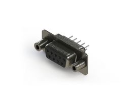 EDAC 628-009-220-048 D Sub Connector, High Profile, Standard, Receptacle, 628 Series, 9 Contacts, DE, Solder