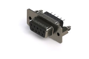 EDAC 628-009-228-046 D Sub Connector, Standard, Receptacle, 628 Series, 9 Contacts, DE, Solder