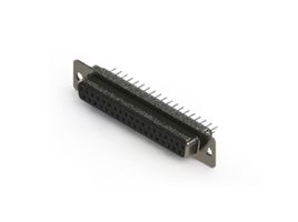 EDAC 628-037-220-041 D Sub Connector, High Profile, Standard, Receptacle, 628 Series, 37 Contacts, DC, Solder
