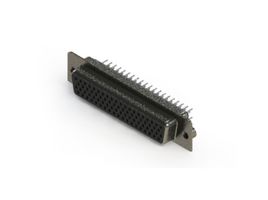 EDAC 638-078-230-042 D Sub Connector, High Density, Receptacle, 638 Series, 78 Contacts, DD, Solder