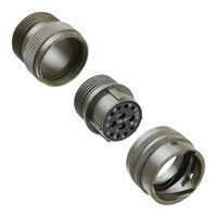 AMPHENOL INDUSTRIAL PT06A-14-12S(SR) Circular Connector, PT Series, MIL-DTL-26482 Series I, Straight Plug, 12 Contacts, Solder Socket