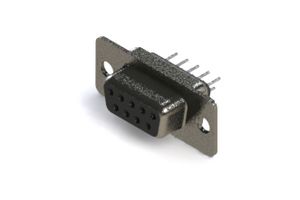 EDAC 628-009-220-041 D Sub Connector, Standard, Receptacle, 628 Series, 9 Contacts, DE, Solder
