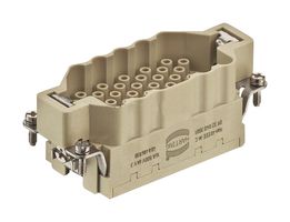 HARTING 09320403001 Heavy Duty Connector, Han EEE Series, Insert, 40 Contacts, 16B, Plug