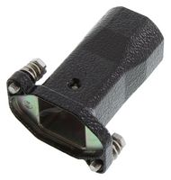 HARTING 19407030411 Heavy Duty Connector, Hood, Top Entry, Zinc Body, Screw, 3A