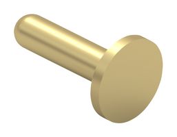 MILL-MAX 8086-0-00-34-00-00-33-0 IC & Component Socket, Nail Head, 1 Contacts, PCB Pin, 8086 Series, Brass