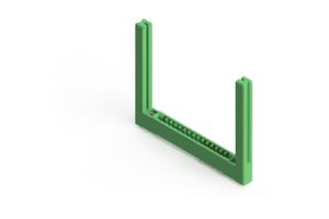 EDAC 307-030-555-258 Card Edge Connector, Dual Side, 1.57 mm, 30 Contacts, Panel Mount, Straight