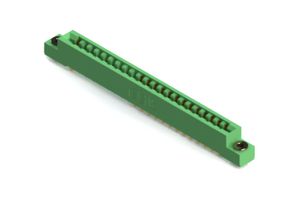 EDAC 307-044-520-203 Card Edge Connector, Dual Side, 1.57 mm, 44 Contacts, Through Hole Mount, Straight