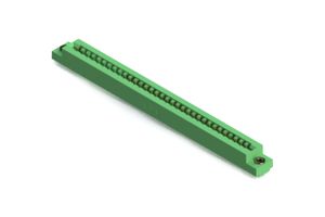 EDAC 307-066-559-203 Card Edge Connector, Dual Side, 1.57 mm, 66 Contacts, Through Hole Mount, Right Angle