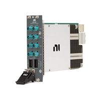 NI (NOW PART OF EMERSON) 787458-01 Interface Module, PXIe-1487, 8 Port, PXI FlexRIO System, Serializers