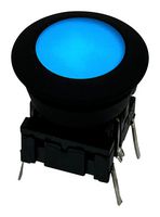 MEC 5GTH93502+10AQS16+AQW0916 Tactile Switch, 5G Series, Top Actuated, Through Hole, Round Button, 3.5 N, 50mA at 24VDC