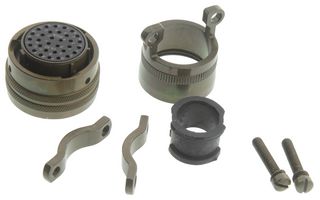 AMPHENOL INDUSTRIAL PT06A-18-32S(SR) Circular Connector, PT Series, MIL-DTL-26482 Series I, Straight Plug, 32 Contacts, Solder Socket