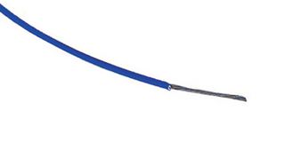 BELDEN 83005 006100 Wire, Hook Up, Hi Temp, PTFE, Blue, 22 AWG, 7 x 30AWG, 100 ft