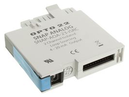 OPTO 22 SNAP-AOA-23-ISRC Output Module, Analog, Isolated, Dual Channel, Analog Output, Current Loop, With Loop Sourcing