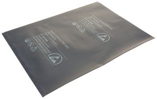 MULTICOMP PRO 006-0027 Antistatic Bag, Conductive, Heat Seal, 10" W x 14" L