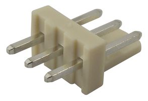 MULTICOMP PRO MC34607 Pin Header, Wire-to-Board, 2.5 mm, 1 Rows, 3 Contacts, Through Hole, MC34 Series