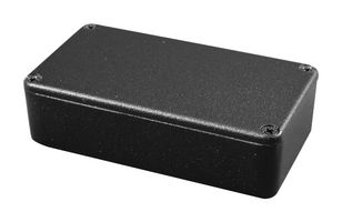 HAMMOND 1590PBK Metal Enclosure, Small, Diecast Aluminum, 50.4 mm, 83.1 mm, 153.2 mm, IP54