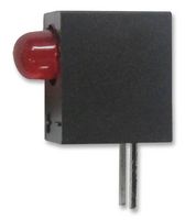 KINGBRIGHT L-710A8CB/1SRD Circuit Board Indicator, Red, 1 LEDs, Through Hole, T-1 (3mm), 20 mA, 80 mcd