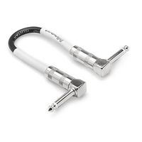 HOSA CPE-112 Audio / Video Cable Assembly, Guitar Patch, Right Angle Plug to Right Angle Plug, 1 Ft