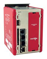 RED LION CONTROLS DSPZR000 Switch, 4 Ports, Industrial, Fast Ethernet, DIN Rail, RJ12 x 2, RJ45 x 2, 10Mbps, 100Mbps
