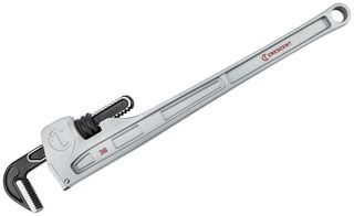 CRESCENT CAPW36 Pipe Wrench, 5.375" Max Jaw Opening, 36" L, Aluminum