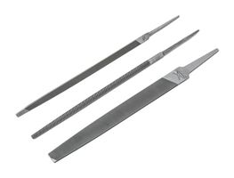 NICHOLSON 22015NNN FILE SET,3PC,6,TAPER,RND,MILL,POUCHED -