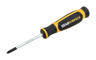 GEARWRENCH 80033H Screwdriver, Phillips, #1, 6.11" OAL, 2.36" L Blade, Alloy Steel