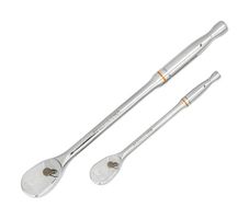 GEARWRENCH 81268T Ratchet Set, 90 Tooth, Long Handle, 1/4" & 3/8" Drive, 2 Piece