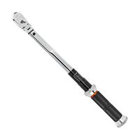 GEARWRENCH 85188 Torque, Wrench, Micrometer, Flex Head, 3/8" Drive, 18.5" Length, 7N-m to 136N-m, 120XP Series
